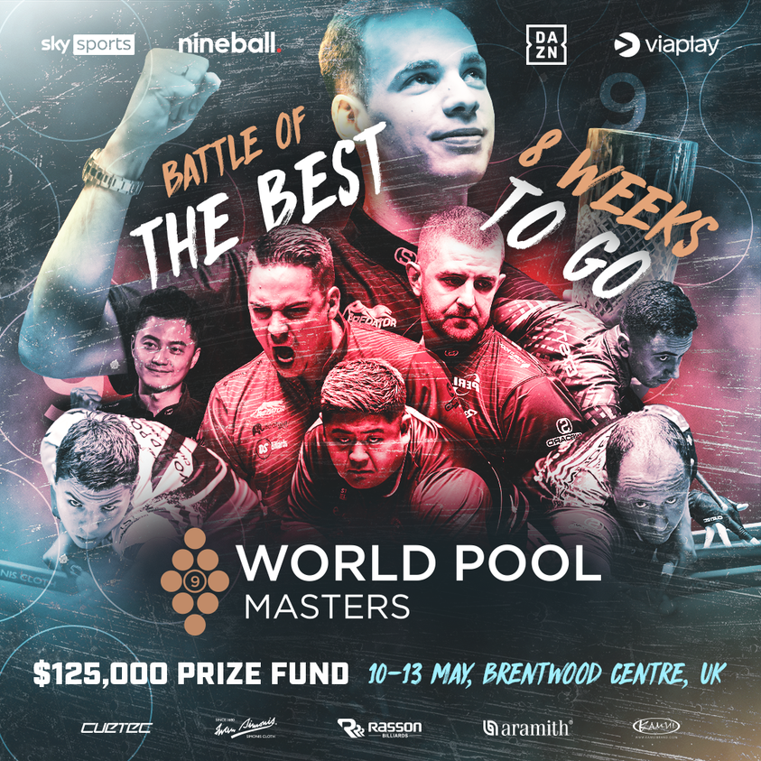 16 cái tên sẽ tham dự World Pool Master gồm những ai? BATUNA