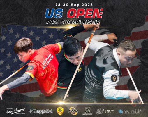 Ba cơ thủ của Team Peri Việt Nam tham dự US OPEN 2023