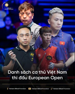 Ảnh: Vietnam Billiards Promotions
